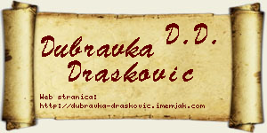 Dubravka Drašković vizit kartica